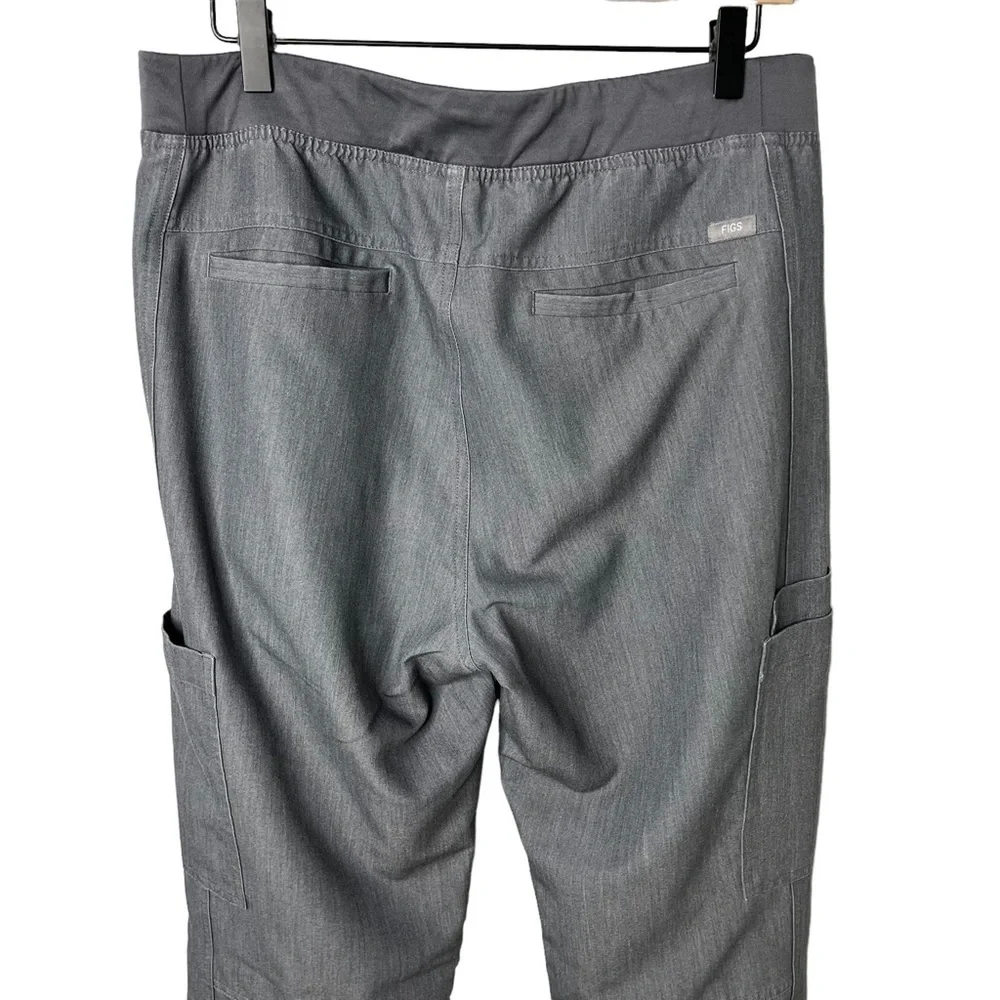 Figs Axim Cargo Scrub Pants Graphite Gray Size Medium Style T2001 Medical